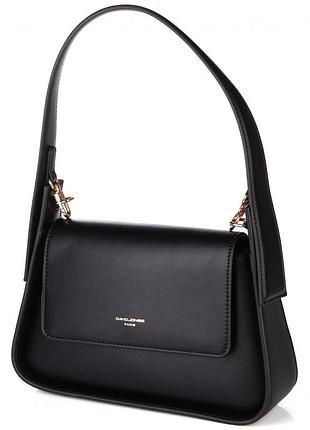 Чорна сумка багет david jones