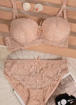 Комплекты белья черный беж