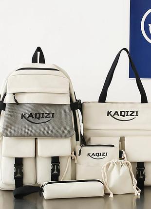 (немає кулона) рюкзак унісекс 5в1 нові сумки для дівчаток екосумка спортивний міський стильний гурт