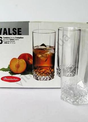 Набір склянок для коктейлю вальс 6 х 275 гр. variomarket