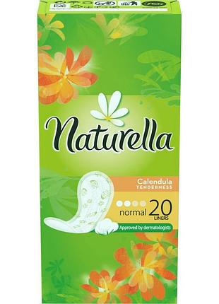 Щоденні прокладки naturella м'якість календули normal 20 шт (4015400481836)
