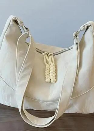 Женская повседневная бежевая сумка с плечевым ремнем wallaby | 37295-1