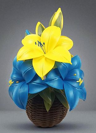 Цветы из изолона для аллеи славы и кладбищ – искусственные долговечные цветы. кашпо, коричневый