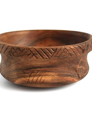 Рождественская деревянная миска с ручной резьбой (1782)