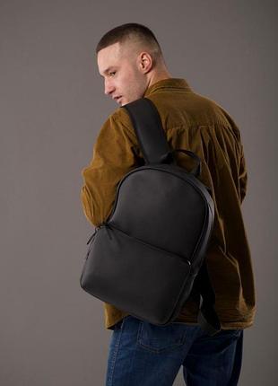 Рюкзак екокожа, мужской деловой рюкзак, рюкзак повседневний, рюкзак для ноутбука, городской рюкзак