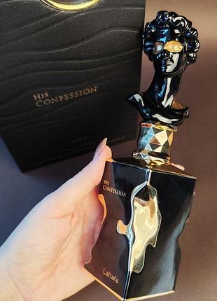 Распив оригинальной парфюмерии - мужская парфюмерная вода lattafa his confession 5мл