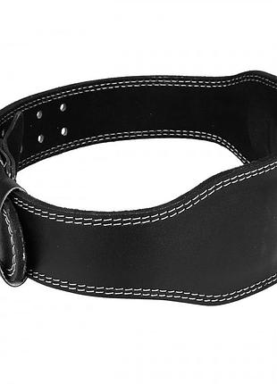 Пояс для тяжелой атлетики и пауэрлифтинга sportvida sv-pa0114 xxl black
