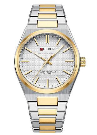 Curren 8439 silver-gold-white