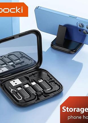 Всегда на связи: набор зарядок в кейсе для всех гаджетов 60вт 4в1