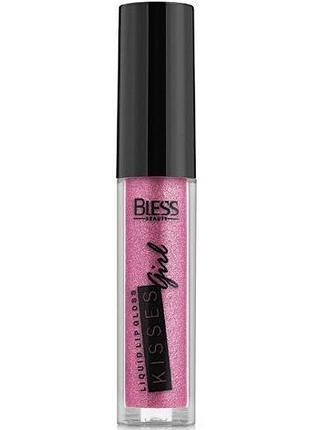 Блеск для губ bless beauty kisses girl №4 (блесс бьюти) перламутровый