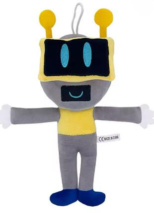 Мягкая детская игрушка веселый бот спрунки инкредибокс fun bot sprunki toy incredibox 23 cм