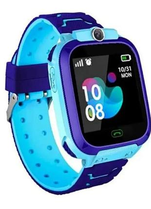 Дитячий смарт-годинник smart baby watch (з камерою) блакитний