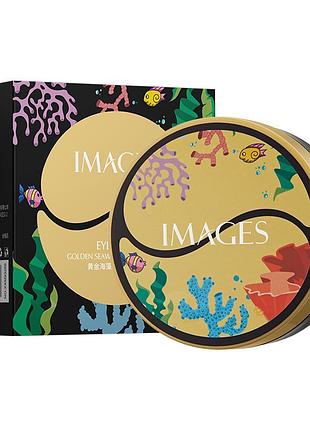 Гидрогелевые патчи для глаз images golden seaweed с экстрактом водорослей 60шт