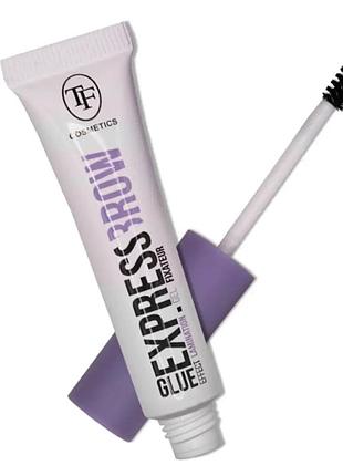 Гель для бровей прозрачный фиксатор с эффектом ломинирования triumph glue express brow bg-07