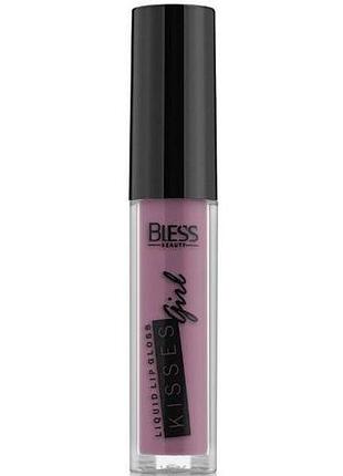 Блеск для губ bless beauty kisses girl №8 (блесс бьюти) матовый