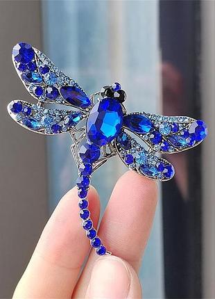 Брошь стрекоза женская, брошь булавка (494693266)