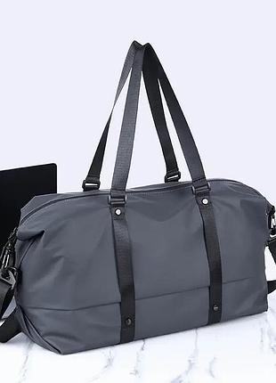 Дорожная сумка серая 45*27*16см jonex 20 литров | k05-2