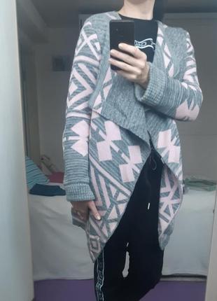 Теплый кардиган