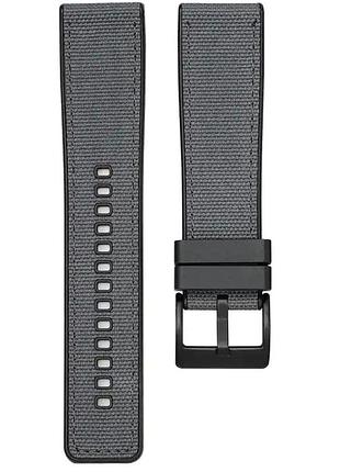 Ремінець каучук+тканина для huawei watch gt 2 46 мм / gt2 pro / gt 2e / watch 3 / watch 3 pro