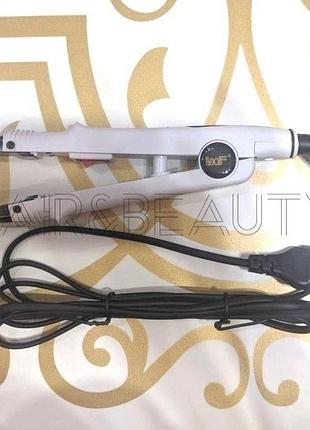 Щипцы для наращивания / капсулирования волос loof, тип с білий
