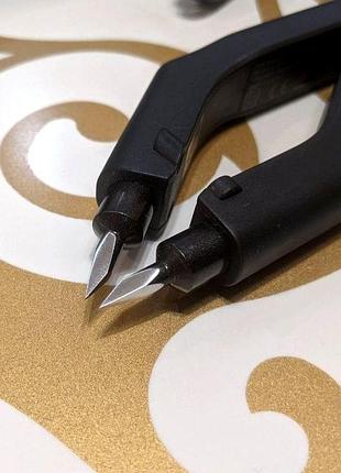 Заточенные щипцы для микронаращивания loof l-601