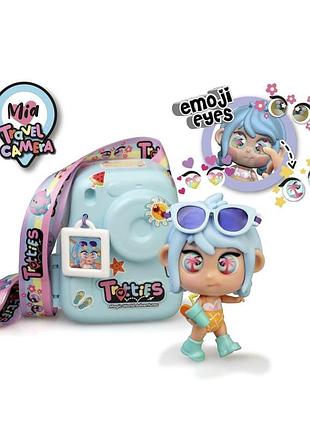 Trotties міні-лялька міа з фотоапаратом, синя