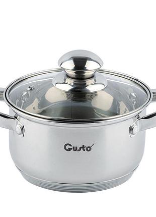 Gt-1501-18 каструля nuovo matte gusto 18см, 2,6л (old)