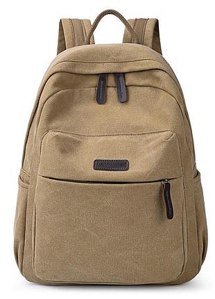 Рюкзак женский городской макрос 8602 влагостойкий износоустойчивый 15л цвет коричневый