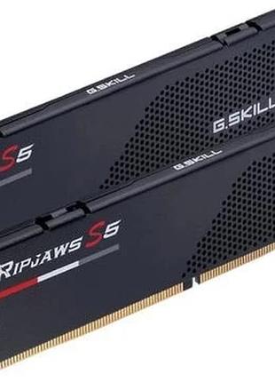 Пам'ять 16gb x 2 (32gb kit) ddr5, 5200 mhz, g.skill ripjaws s5, black (f5-5200j4040a16gx2-rs5k)