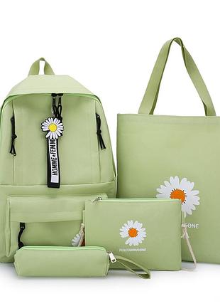 (41-як на фото) рюкзак дівчина 4в1 тканина оксфорд зроблений у китай спортивний міський гурт