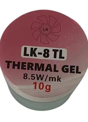 Термопрокладка жидкая lk lk-8, 8.5 вт/мк, 10 г, со шпателем (lk-8-tl-10)