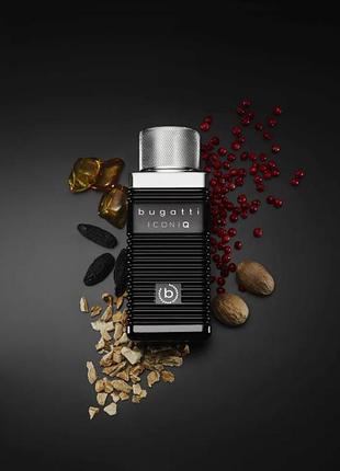 Bugatti iconiq black туалетная вода