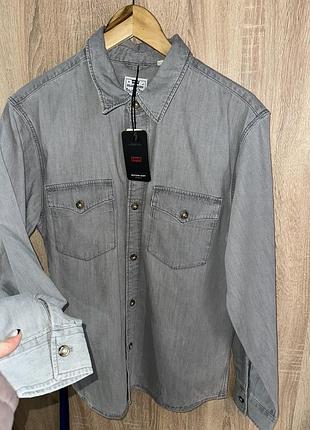 Сорочка чоловіча розмір м від бренду levi’s
