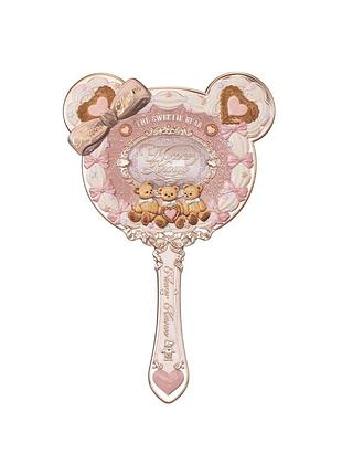 Flower knows the sweetie bear дзеркало  🧸🤎✨ 🧸🩷✨caramel brown и creamy pink (есть 2 цвета!)