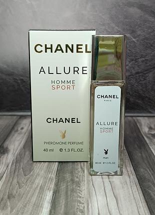 Парфюм мужской chanel allure homme sport (шанель аллюре хомм спорт) pheromone parfum 40 мл
