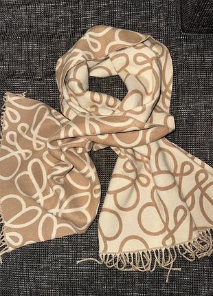 Шарф палантін loewe двосторонній