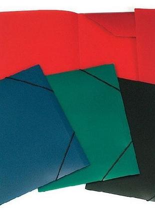 Папка а4 на резинке 988 пластик