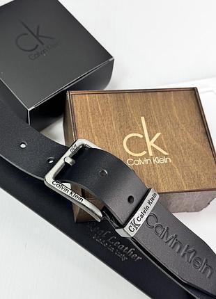 Мужской брендовый ремень из натуральной кожи (449)