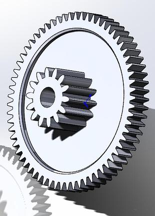 Шестірня дросельної заслінки volvo v50