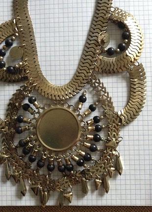 Эффектное ожерелье. европейский винтаж. 3