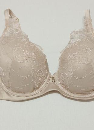 Бежевий бюстгальтер з формованою чашкою 80с