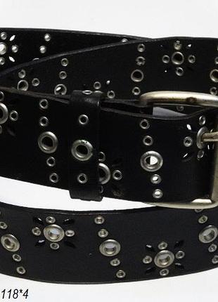 Ремень пояс кожаный модный