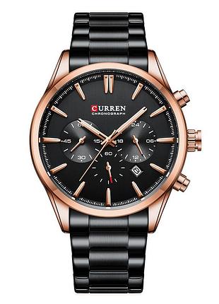 Curren 8446 rose gold-black