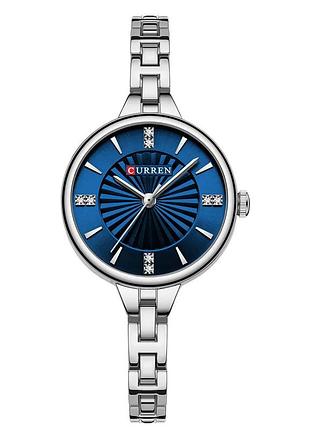 Curren 9097l silver-blue
