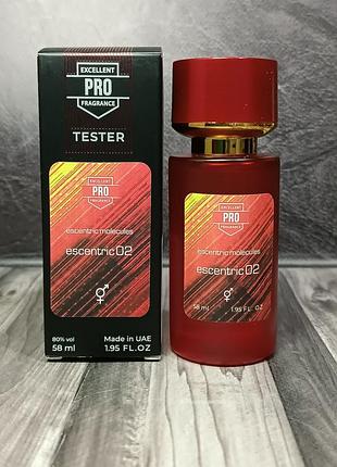 Унисекс парфюм escentric molecule 02 tester pro (есцентрик молекула 02) 58 мл.
