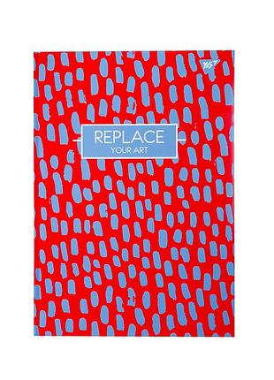 Зошит a4 96 аркушів лінія replace 7бц 151601/yes