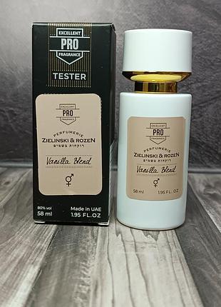Унисекс парфюм zielinski & rozen vanilla blend tester pro (зелински розен ванила бленд) 58 мл.