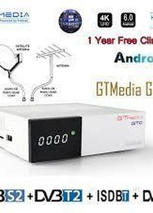 Gtmedia gtc 2/16gb s905d dvb-t2 s2 android tv box hybrid ott 1gb/8gb