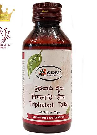 Трифалади тайла (triphaladi thaila, sdm) 100 мл - аюрведическое масло для массажа