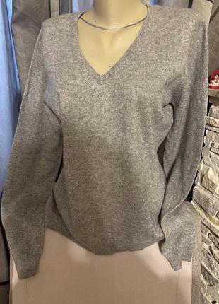 Стильный свитер, джемпер, f&f 💯 кашемир!